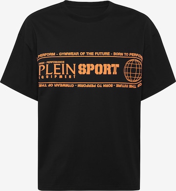 Plein Sport - Camiseta en negro: frente