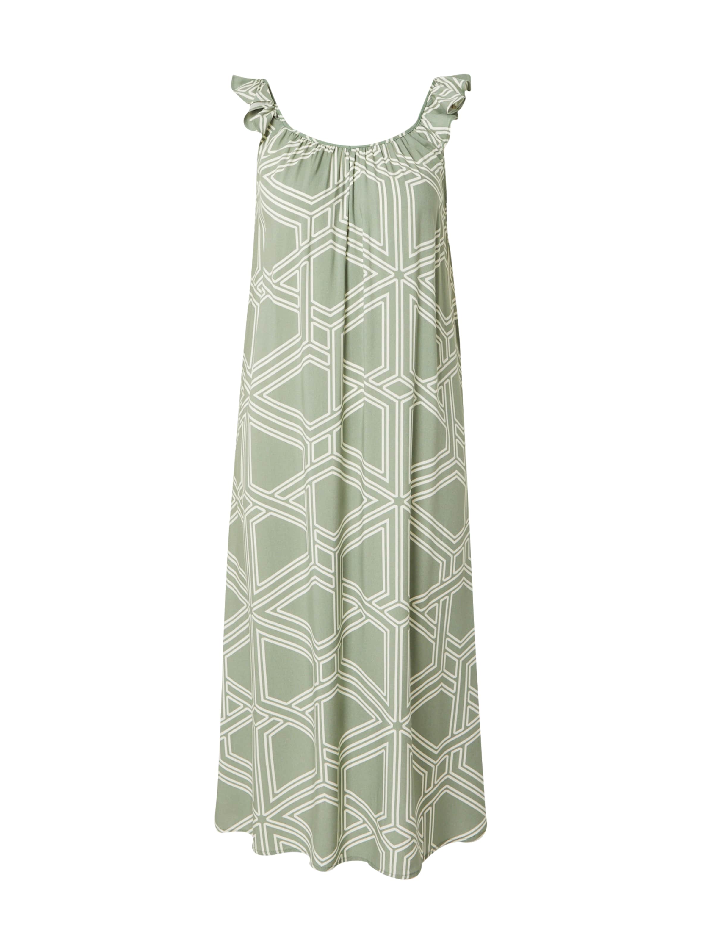 VERO MODA Šaty 'EASY JOY' - Zelená: predná strana