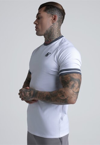SikSilk - Camiseta en blanco