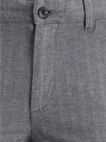 Coupe slim Pantalon chino 'Ollie' JACK & JONES en gris