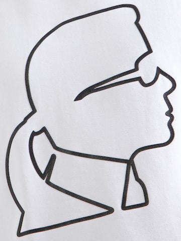 Karl Lagerfeld Majica | bela barva