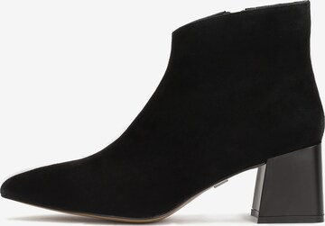 Kazar Booties in Black: front