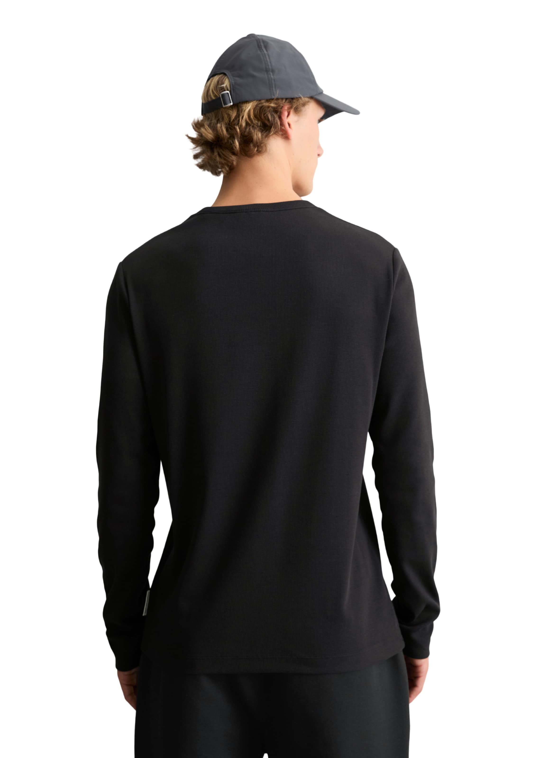 Marc O'Polo DENIM Shirt in Black: back