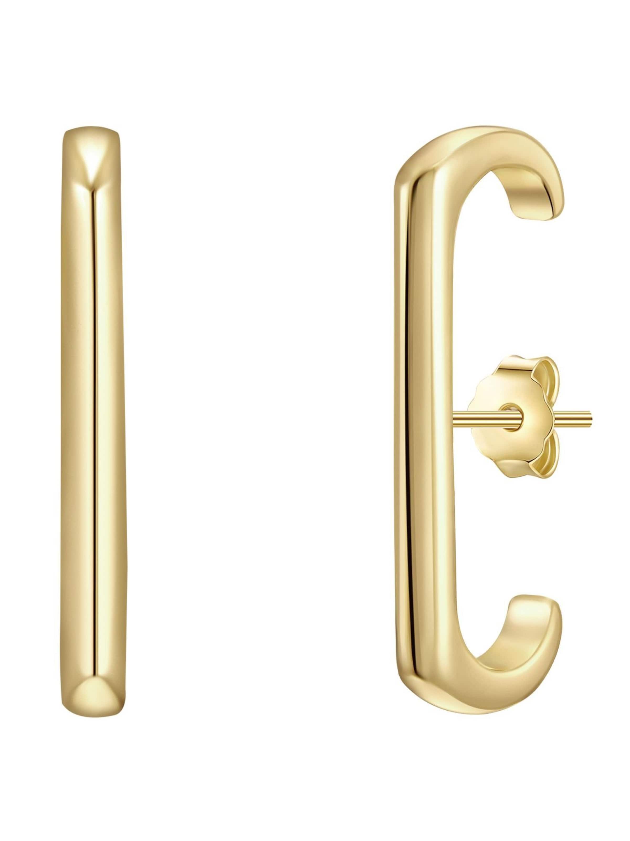 Glanzstücke München Ohrringe in Gold: Vorderseite