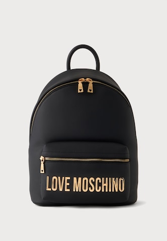 Love Moschino Backpack in Black: front