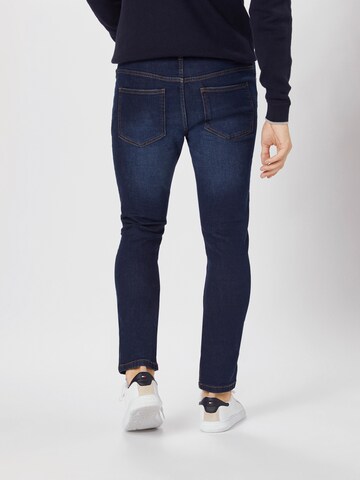 Denim Project Skinny Jeans 'MR. BLACK' in Blau