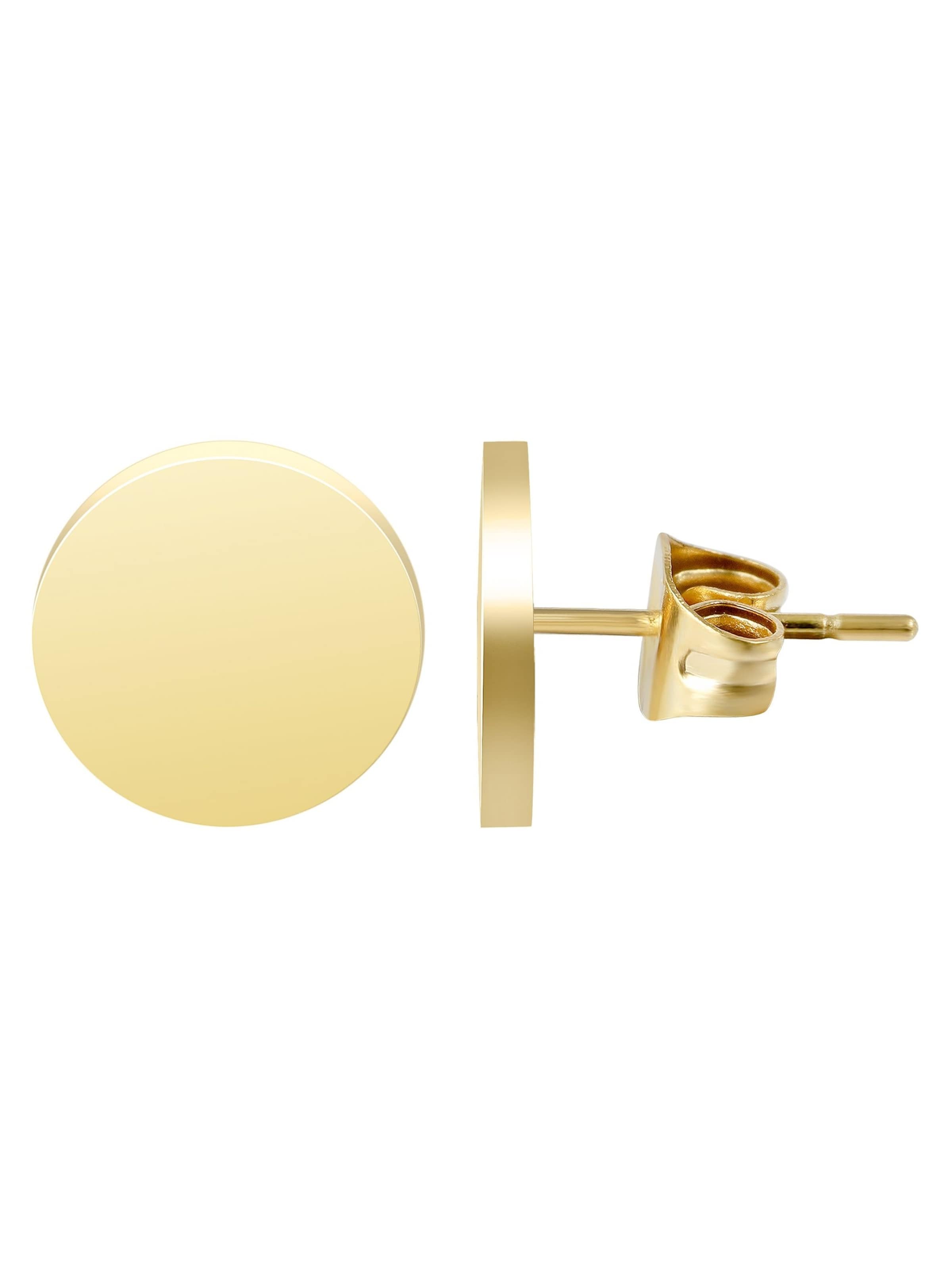 Akzent Ohrringe 'Saima, wasserfest'‌‌‌‌‌‌‌‌‌‌ in Gold