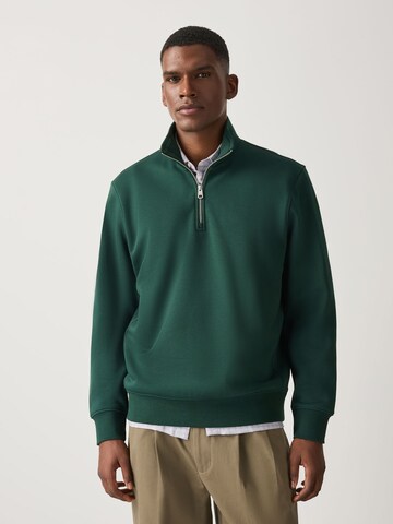Next - Sweatshirt em verde: frente