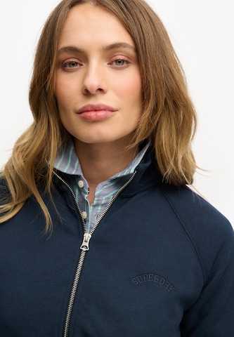 Superdry & Co Sweatvest 'Essential' in Blauw