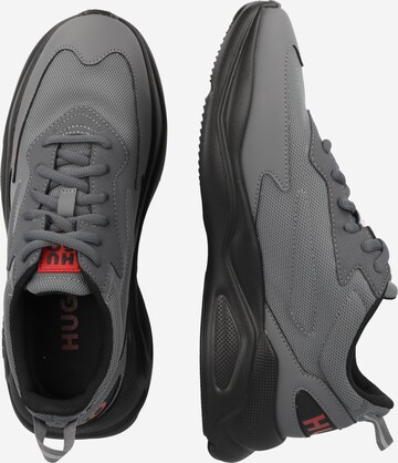 HUGO Red Sneakers 'Leon' in Grey
