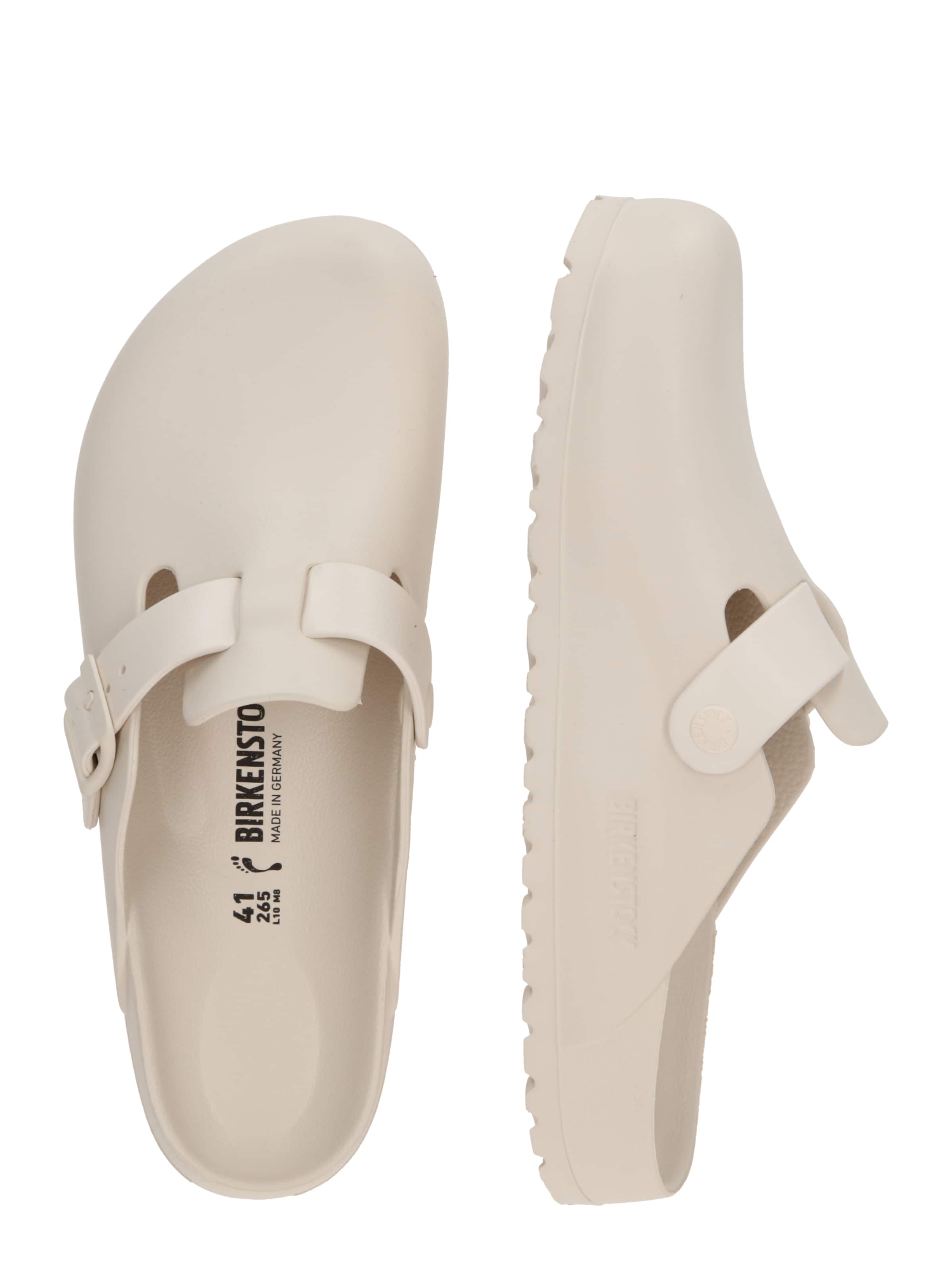 balta BIRKENSTOCK Klumpės 'Boston'