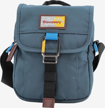 Discovery Shoulder Bag in Blue: front