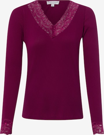 Marie Lund Shirt in Purple: front
