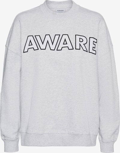 VERO MODA Sweatshirt 'Tori' in graumeliert / schwarz, Produktansicht