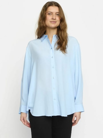 T-shirt ' SRFreedom ' Soft Rebels en bleu : devant