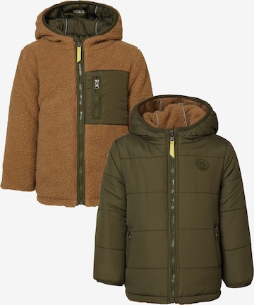 Noppies Winter Jacket 'Ward - Reversible' in Brown: front