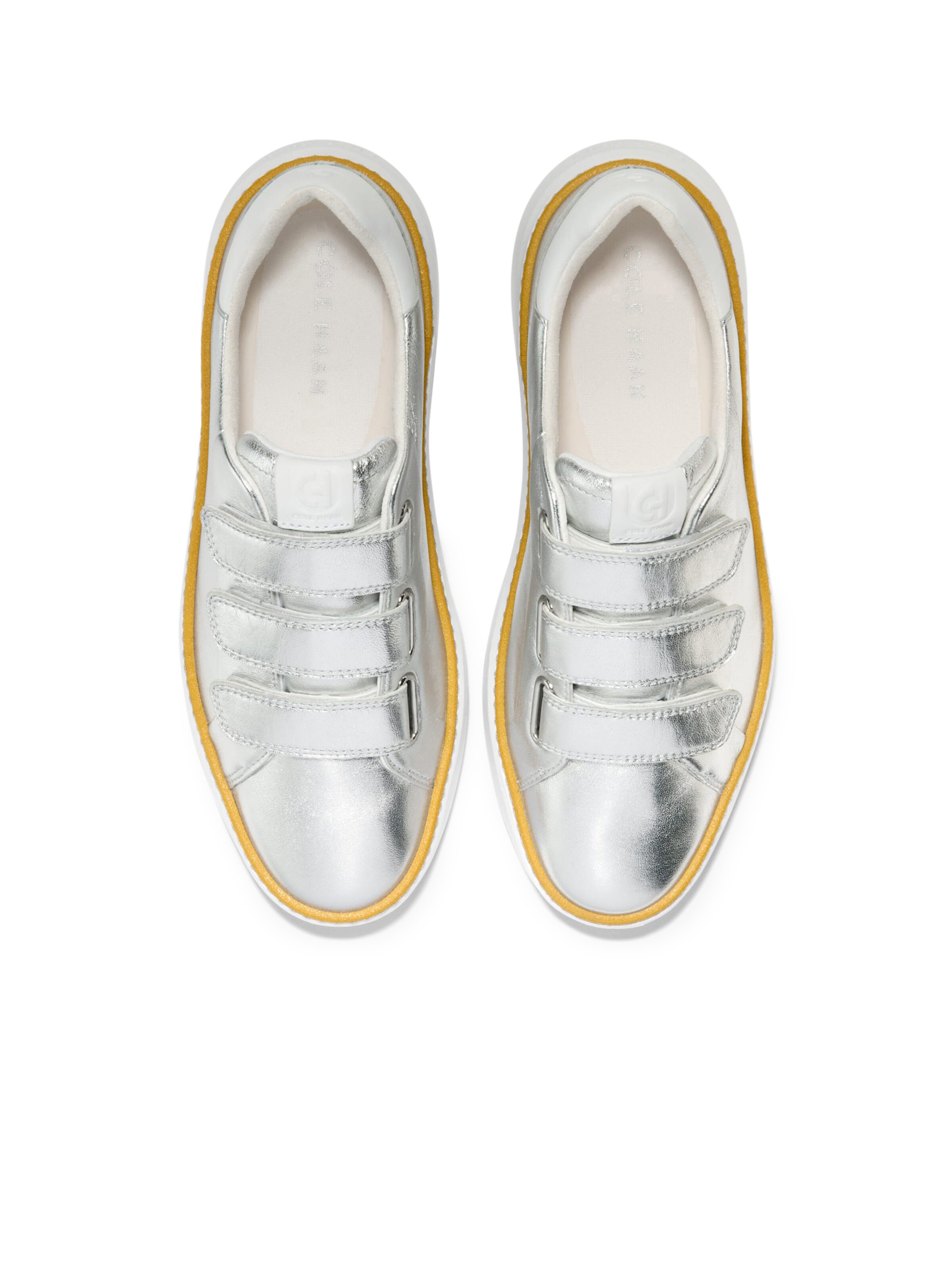 Baskets basses 'GRANDPRO' Cole Haan en argent