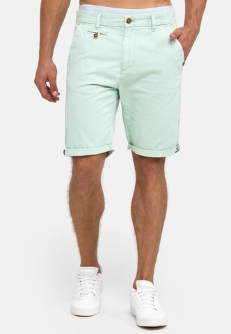 INDICODE JEANS Regular Pants 'Cuba' in Blue: front