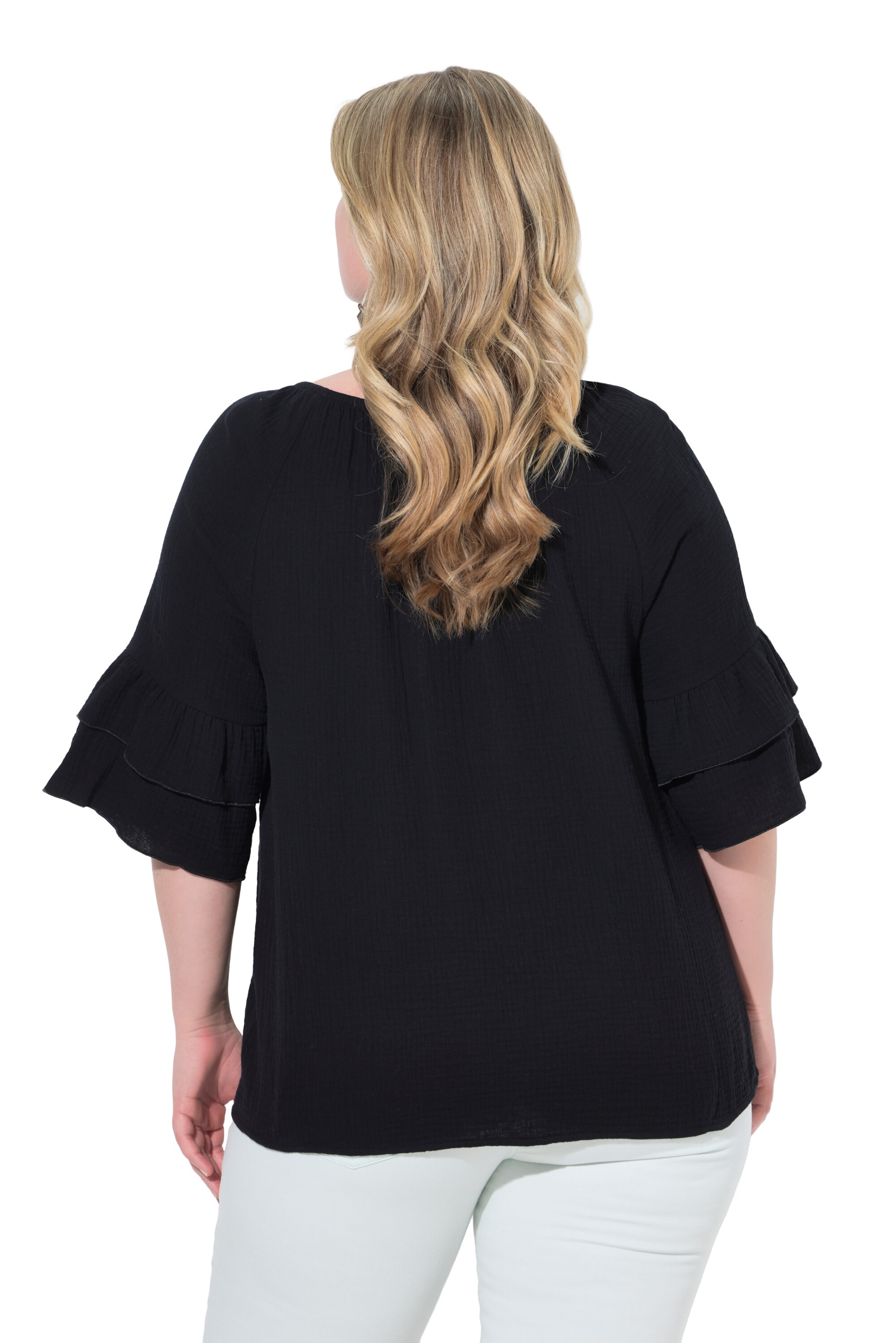 MIAMODA Blouse in Black