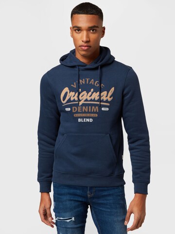 BLEND Sweatshirt in Blau: predná strana