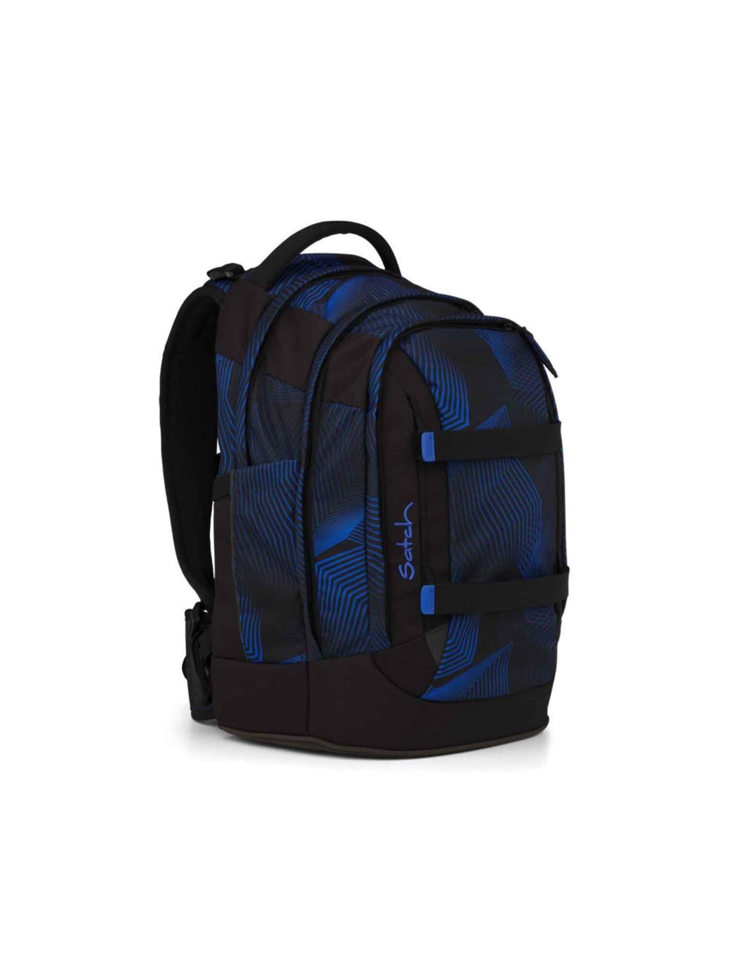 Satch Backpack 'Pack Schulrucksack Set 3tlg' in Blue