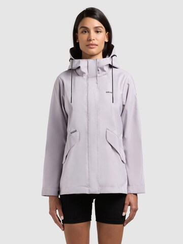 khujo Jacke 'Sang2' in Lila