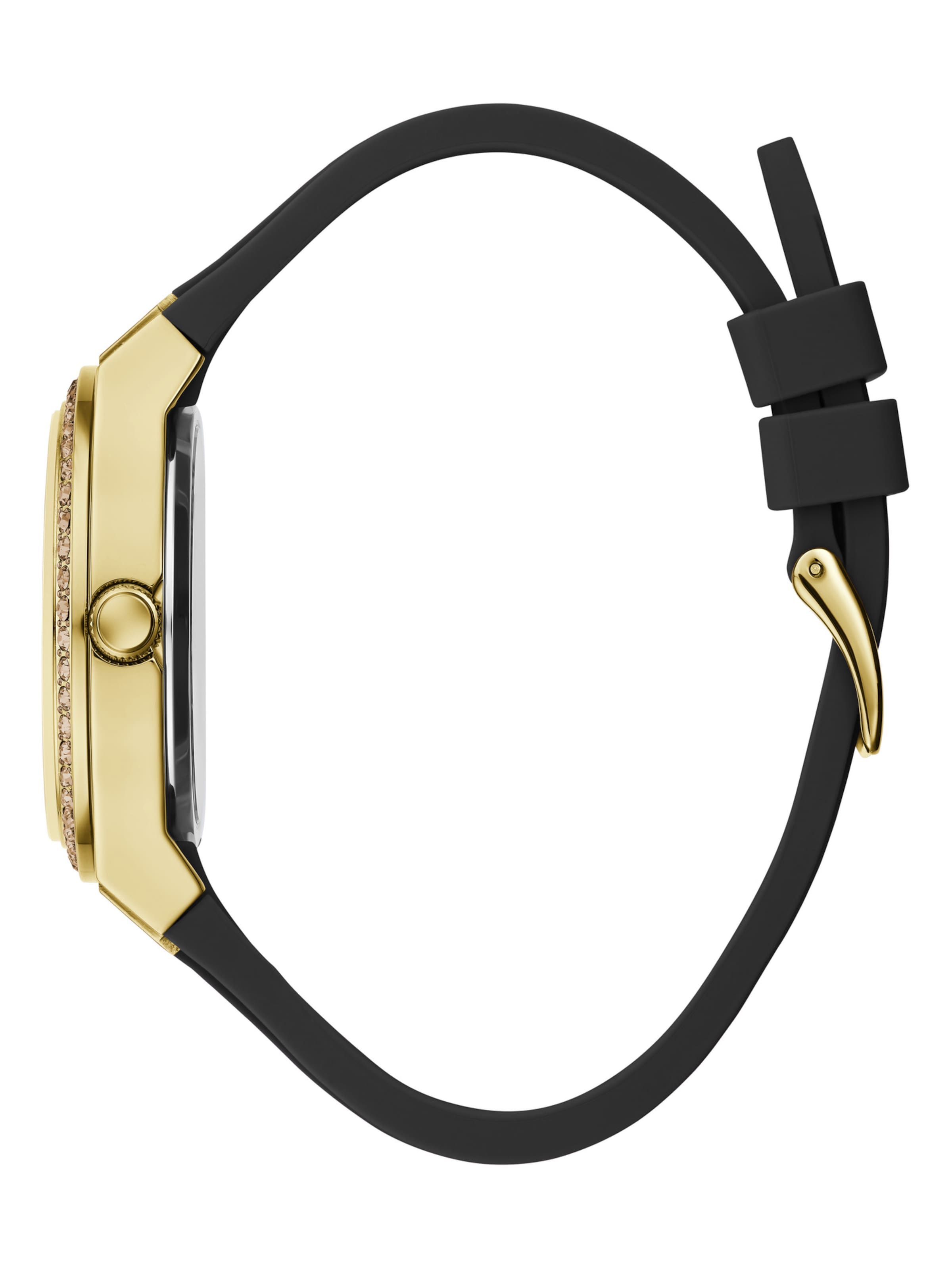 GUESS Analogt ur 'Radiance' i sort