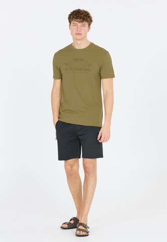Cruz Shirt 'Blueville' in Green