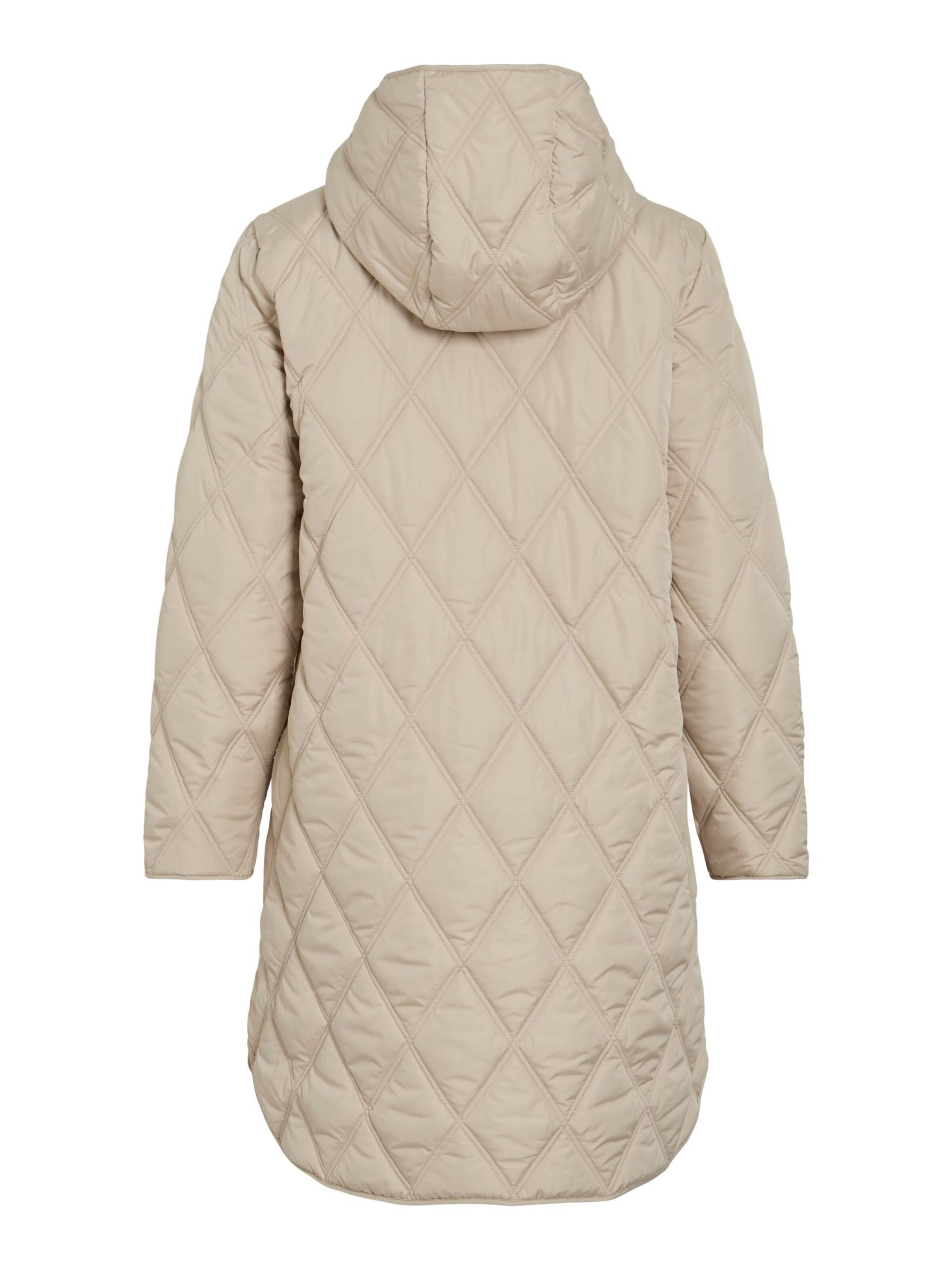 VILA Between-Seasons Coat in Grey