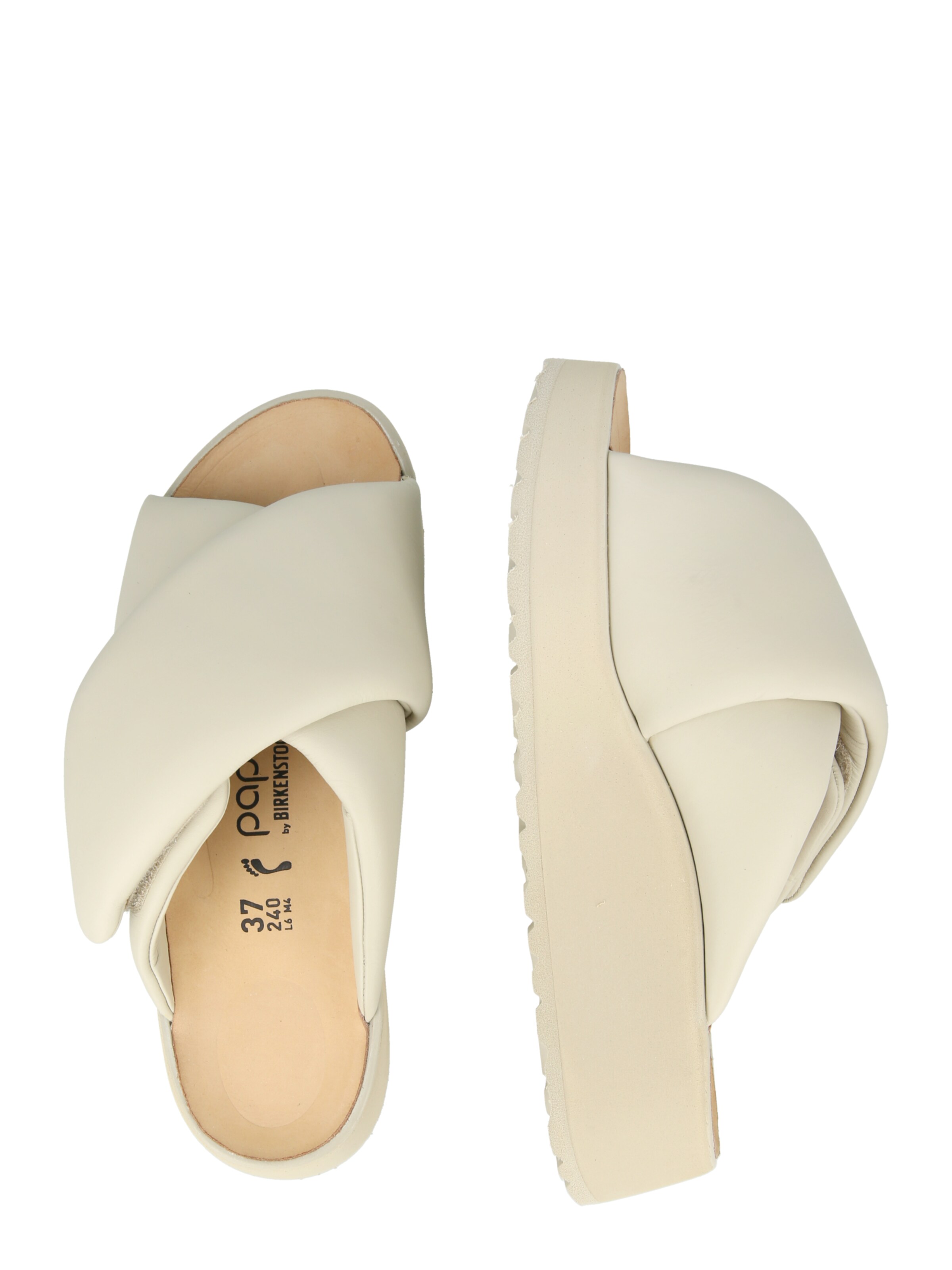 BIRKENSTOCK Pantofle 'Theda LENA' – béžová