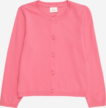 Cardigan s.Oliver en rose : devant