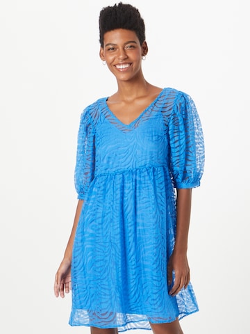 Robe VILA en bleu : devant