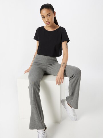 ONLY PLAY Flared Sports trousers 'KIARA' in Grey