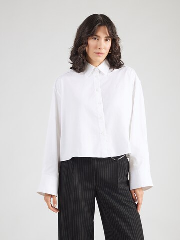 Camicia da donna 'Ekla_B' di HUGO in bianco: frontale