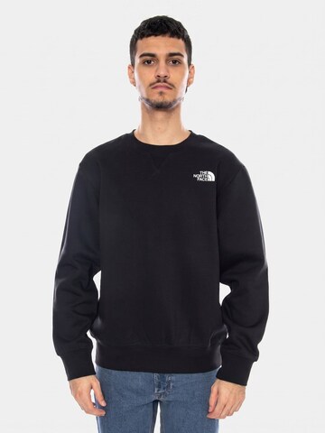 THE NORTH FACE Sweatshirt 'Men's Essential Relaxed Crew Black' in Black
