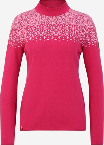 Almgwand Sweater 'PALMENALM' in Pink: front