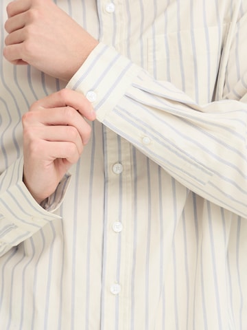 Casual Friday - Ajuste regular Camisa 'CFZAN' en beige