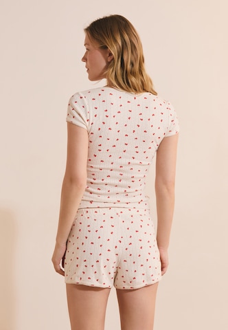 Chemise de nuit 'Katell' ETAM en beige