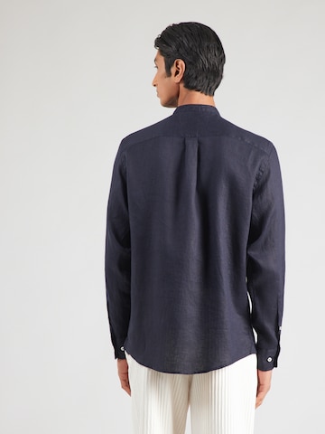 FYNCH-HATTON Regular fit Button Up Shirt in Blue