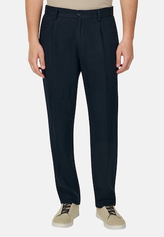 Boggi Milano Slimfit Chinohose in Blau: Vorderseite
