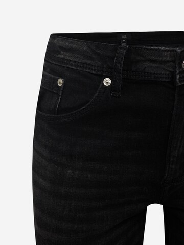 Coupe slim Jean 'CURE' River Island en noir