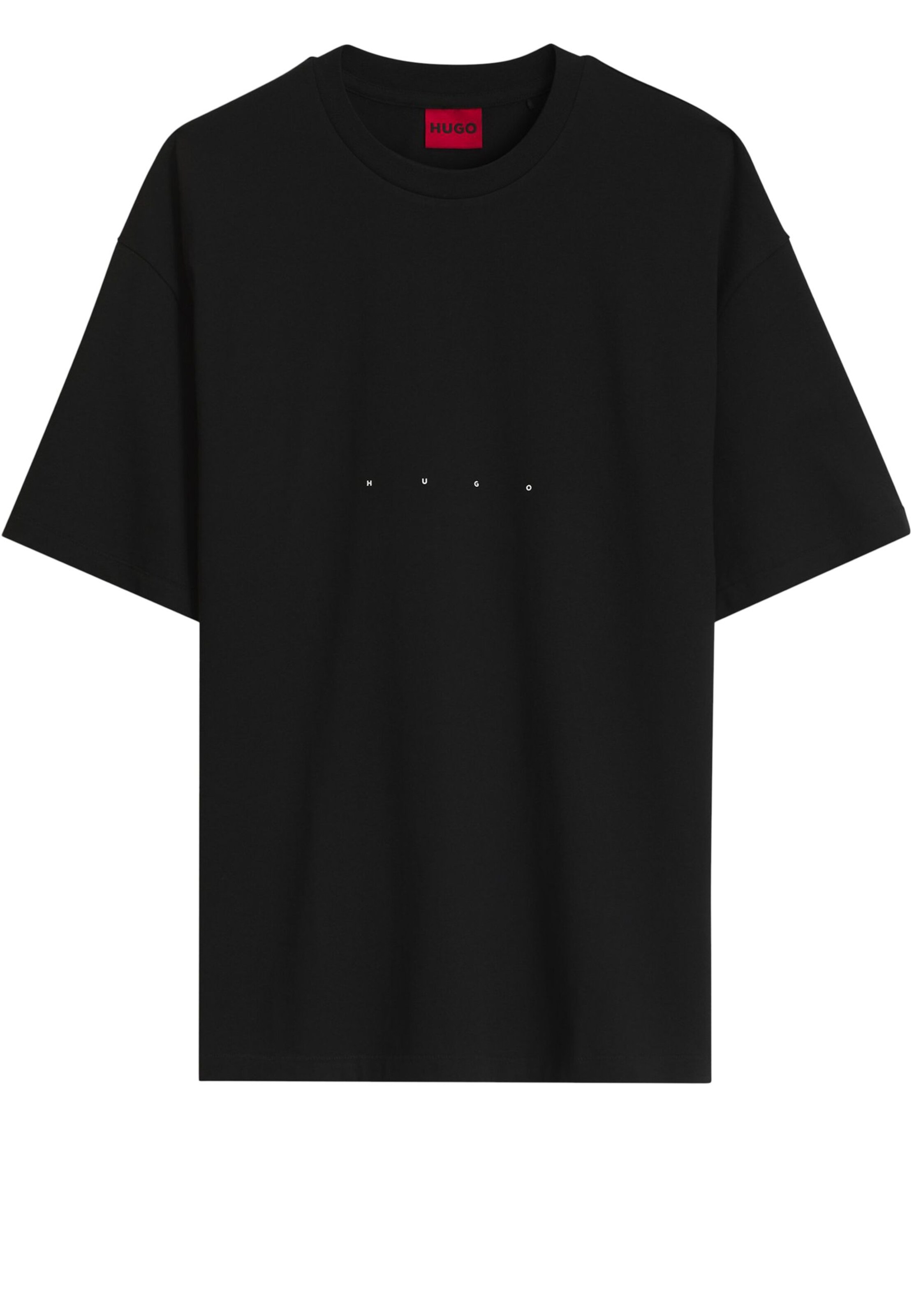 HUGO T-Shirt ' Devrolo' in Schwarz: Vorderseite