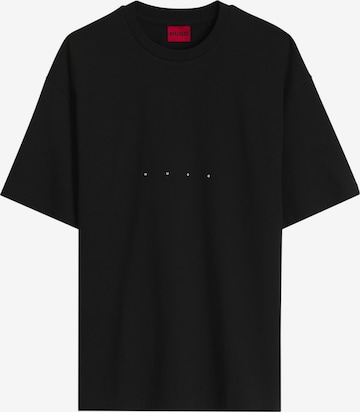 HUGO T-Shirt ' Devrolo' in Schwarz: Vorderseite