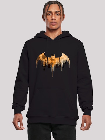 F4NT4STIC Sweatshirt 'DC Comics Batman Arkham Knight Halloween Moon' in Zwart: voorkant