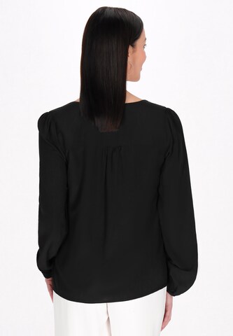usha BLACK LABEL Блузка 'Fashion Look' в Черный