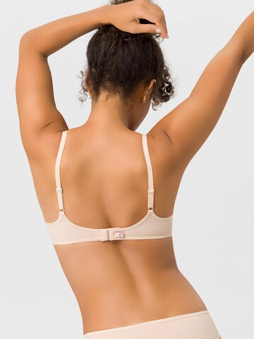 BeeDees T-Shirt BH 'T-Shirt BH Stepy Soft WHP' in Beige