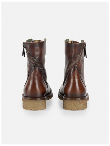 FELMINI Lace-Up Ankle Boots 'Caster D916' in Brown