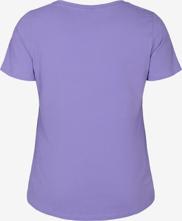 Zizzi T-Shirt in Lila