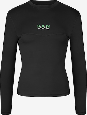 KANGOL Shirt 'Ava' in Black: front