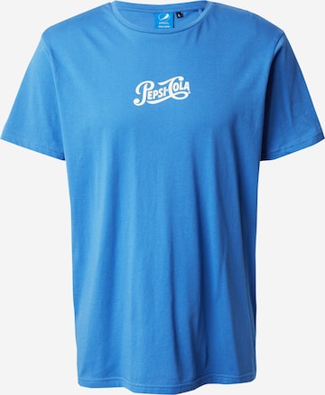 BLEND T-shirt i blå: framsida